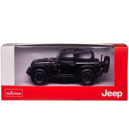 Автомобиль Rastar Jeep 1:43 без механизмов черный