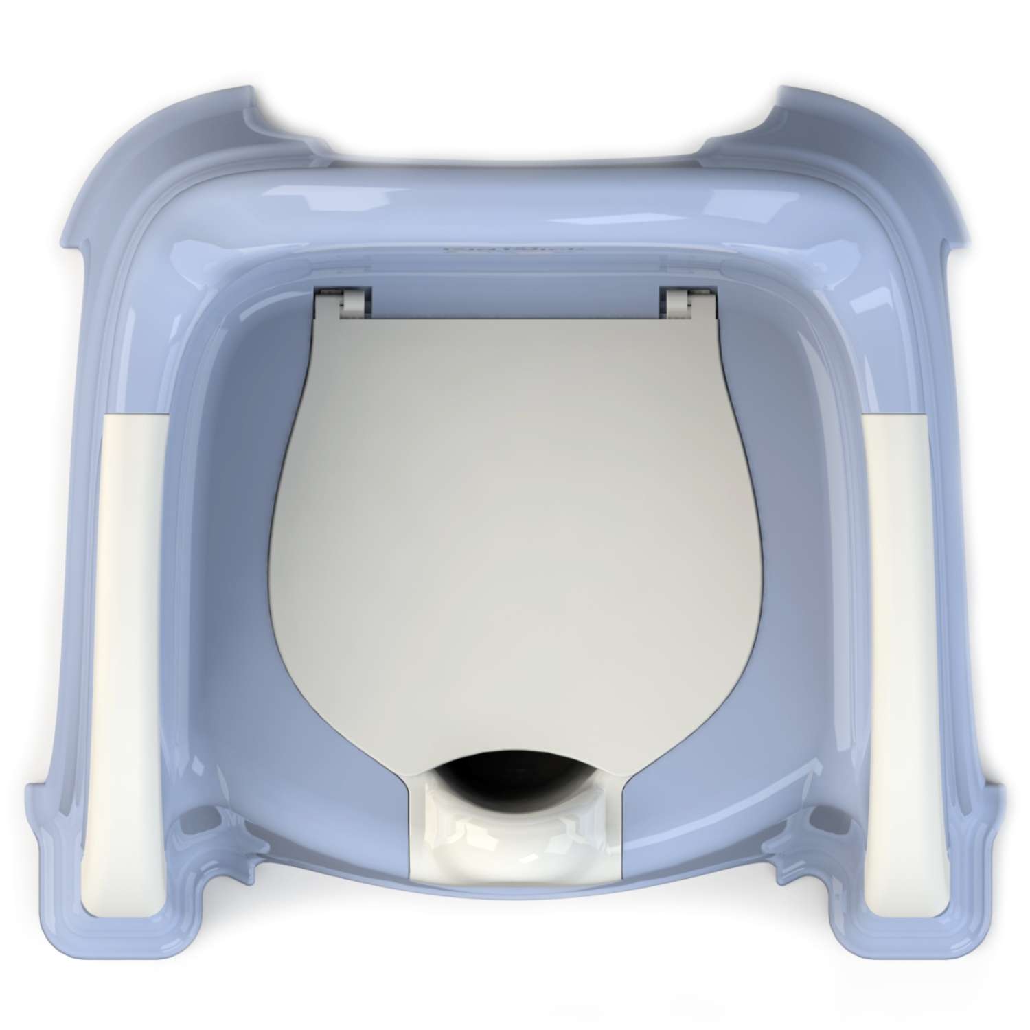 Горшок-стул туалетный KidWick Премьер с крышкой Фиолетовый-Белый - фото 5