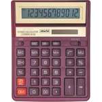 Калькулятор Attache настольный 12ти разрядный 204x158мм темно-красный 1 шт
