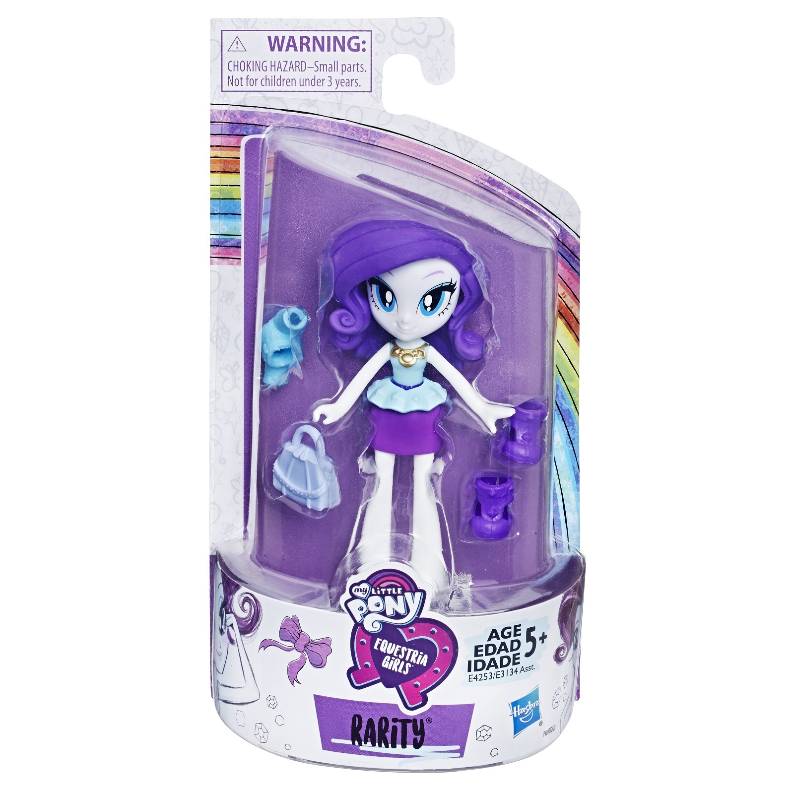 Кукла MLP Equestria Girls Рарити с нарядами E4253EU4 купить по цене 299 ₽ в  интернет-магазине Детский мир