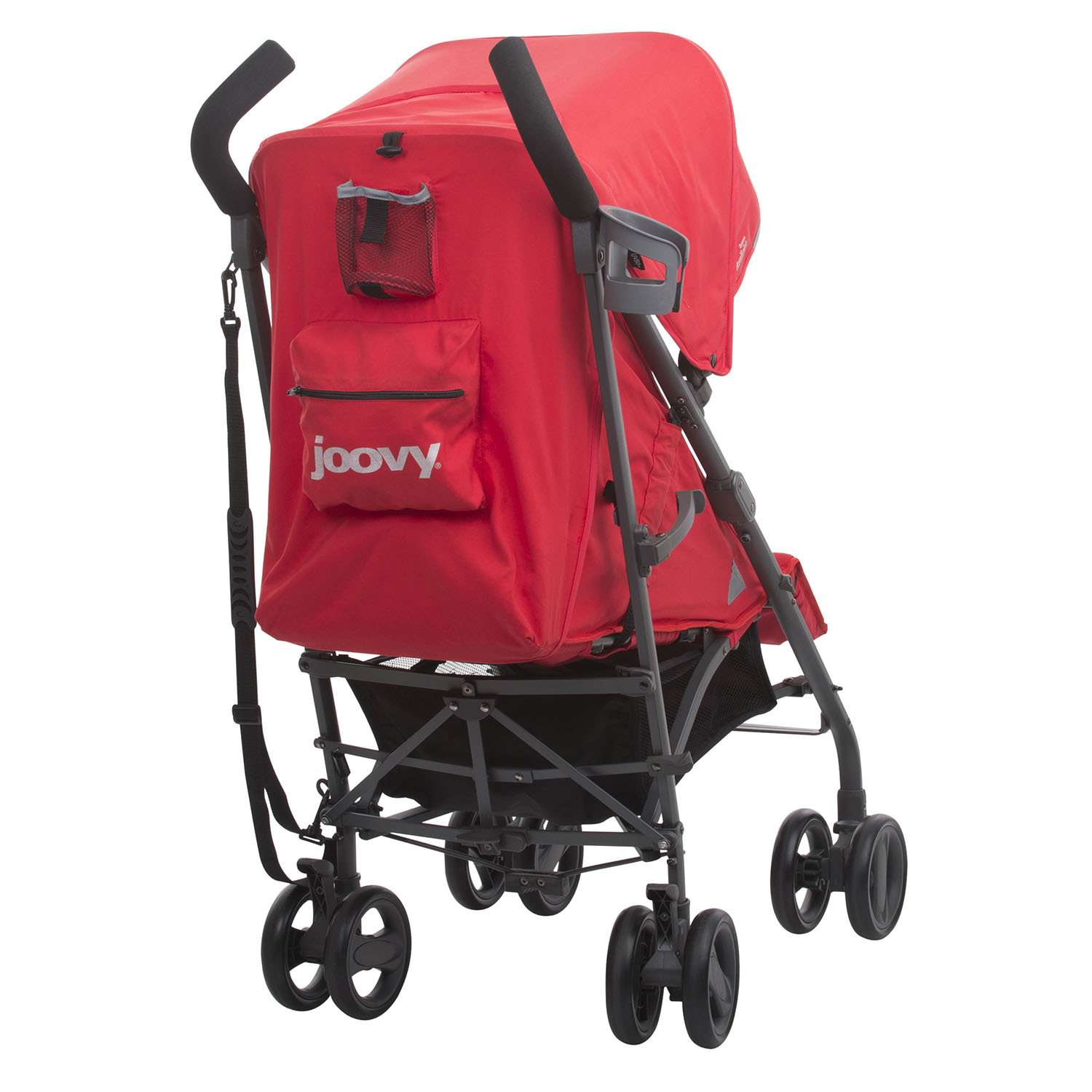 Прогулочная коляска JOOVY Groove Ultralight Красная - фото 5