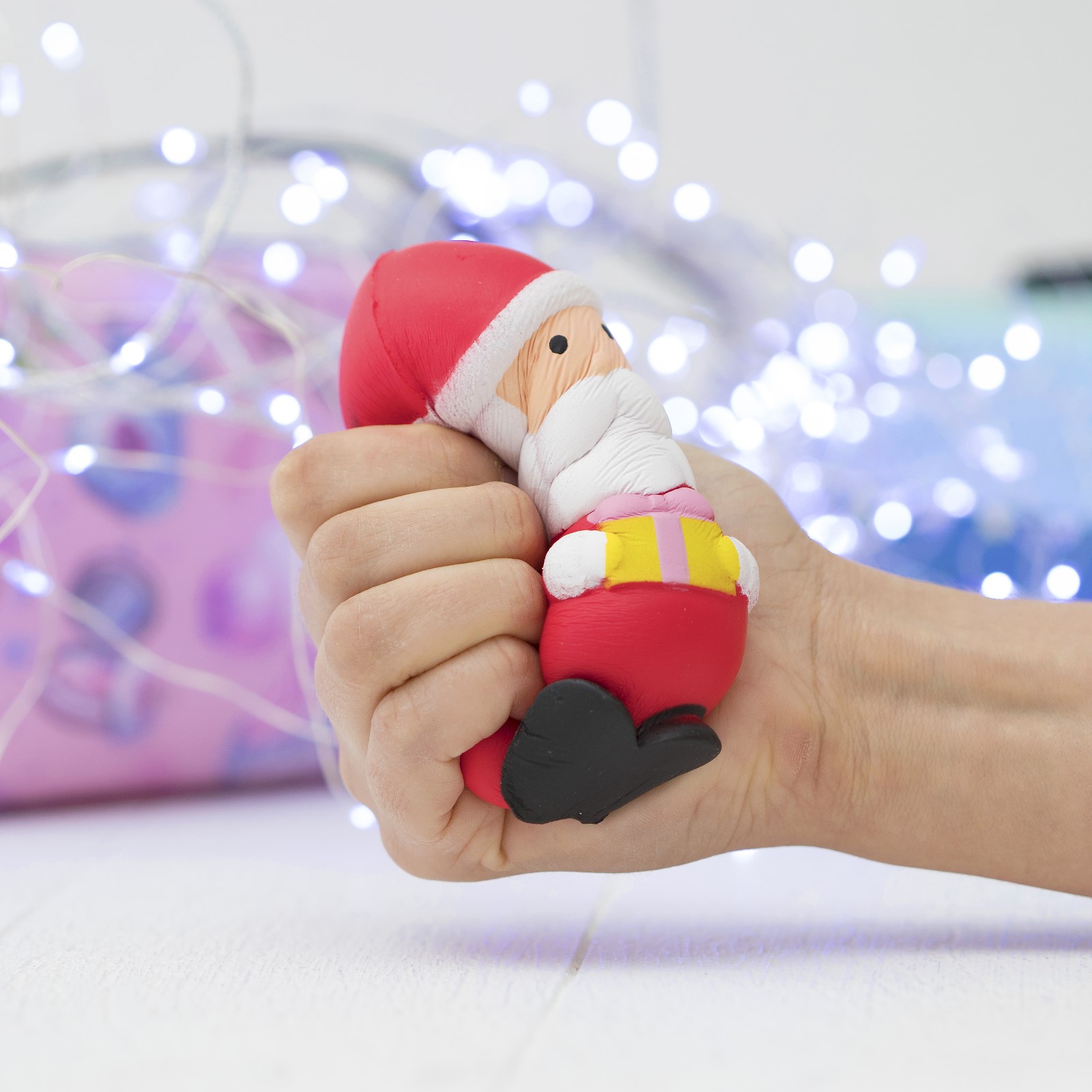 Мялка-сквиш Funny Toys Дед Мороз - фото 3