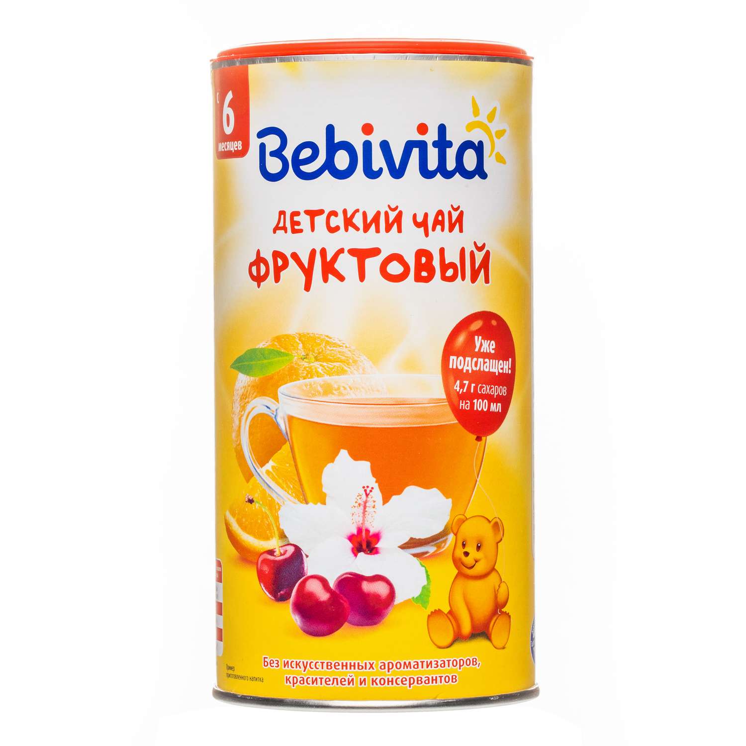 Чай Bebivita гранулированный фруктовый 200г с 6месяцев - фото 2