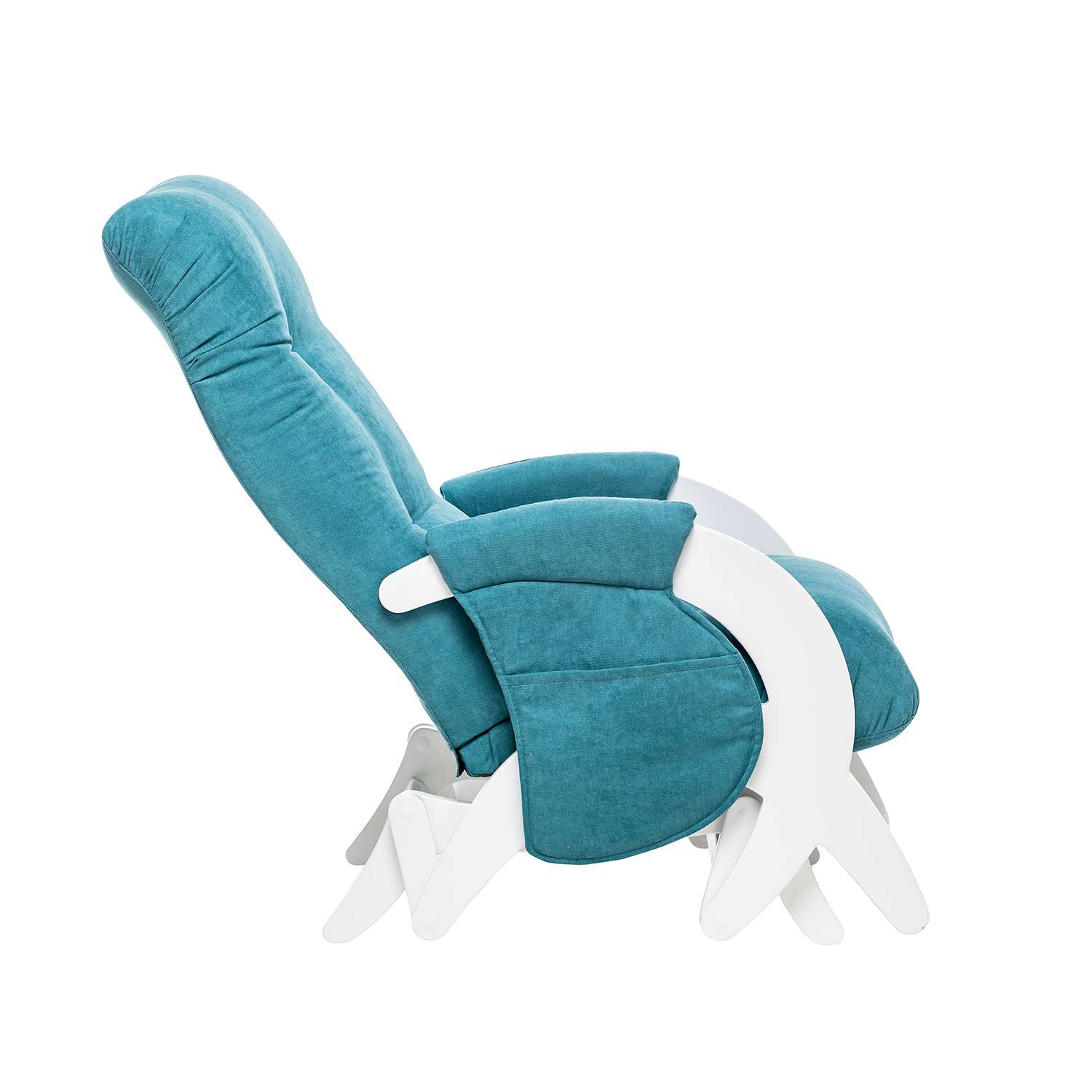 Кресло для кормления Milli Dream с карманами Молочный дуб ткань Soro 86 - фото 6
