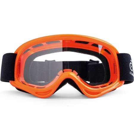Защитные очки HAPE для детей оранжевые с черным ремешком