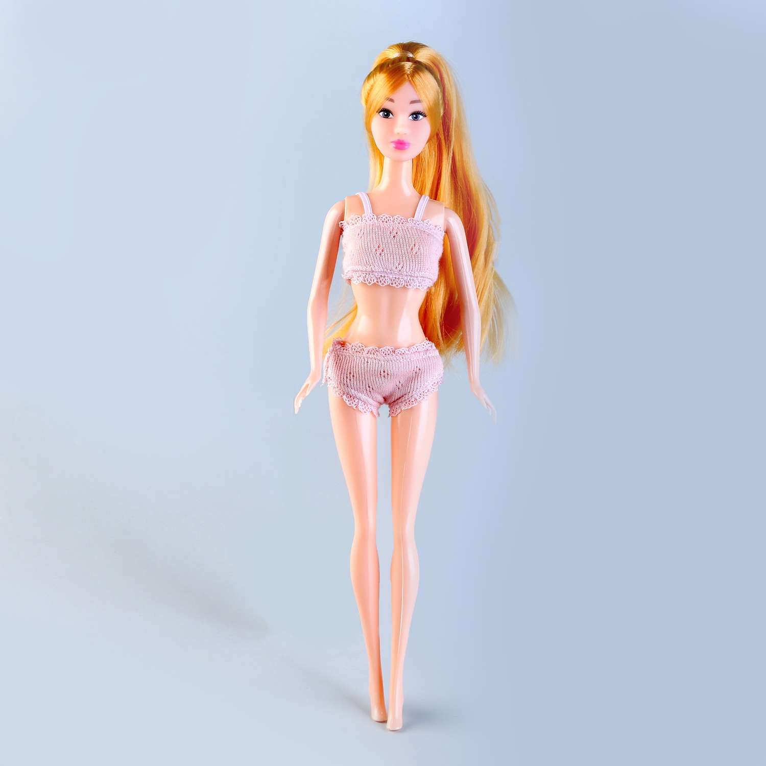 Одежда Sima-Land для кукол «Милое белье» цвет розовый 9594249 - фото 1