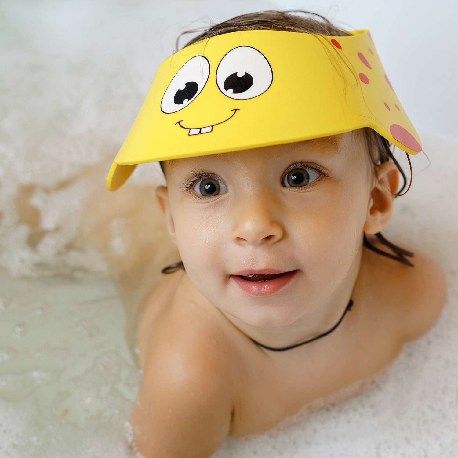 Козырек для мытья головы ROXY-KIDS желтый - фото 7
