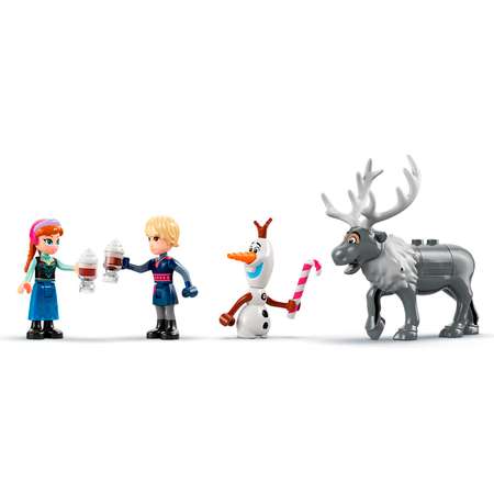 Конструктор детский LEGO Disney Frozen Приключения Анны на санях