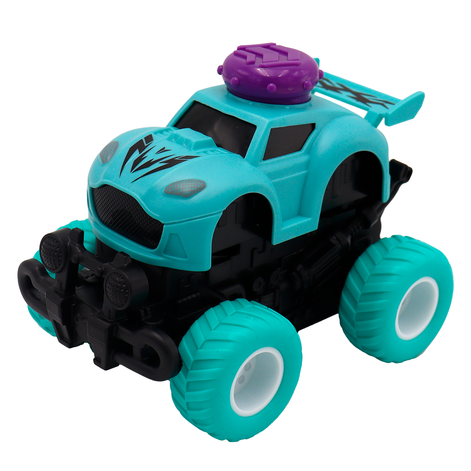 Машинка Funky Toys катапульта 4х4 бирюзовая FT97963-МП купить по цене 399 ₽  в интернет-магазине Детский мир