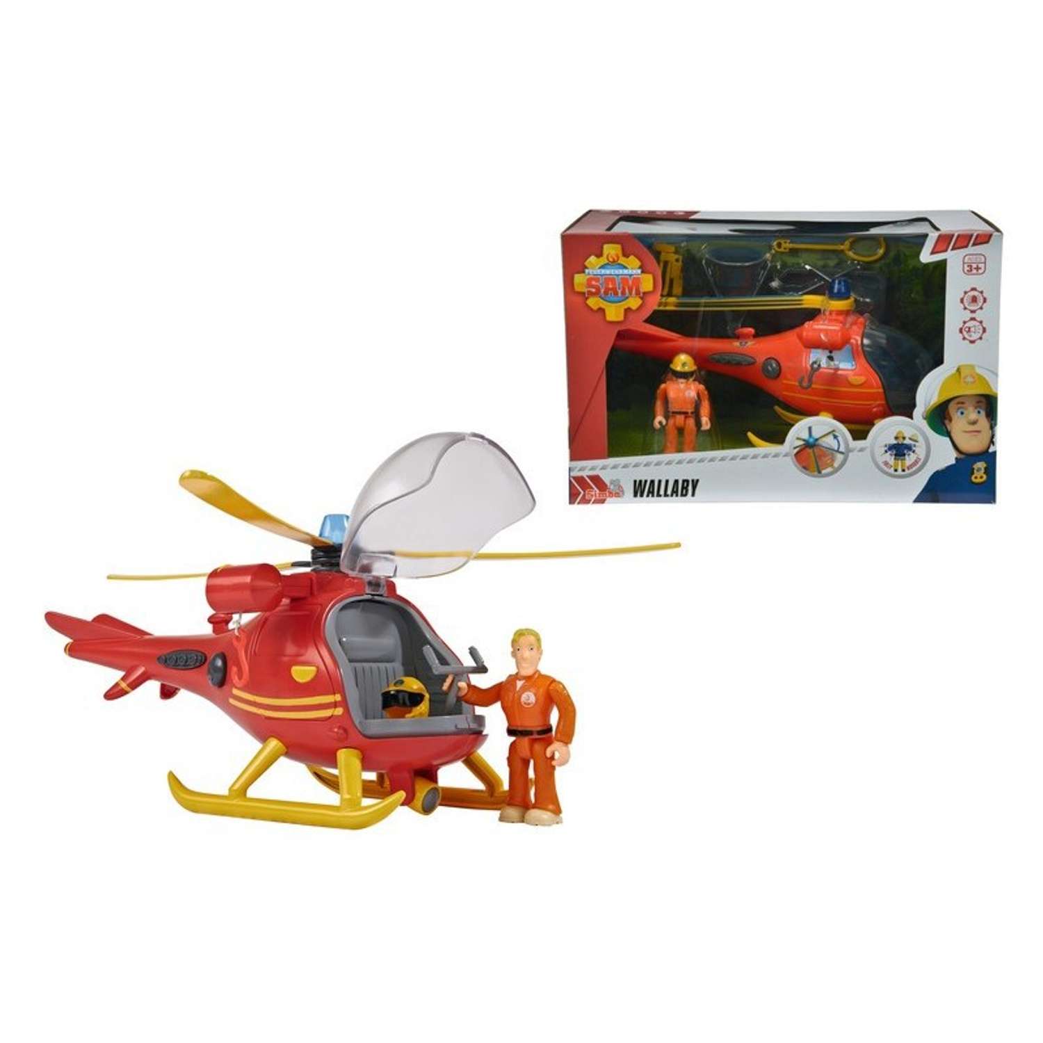 Вертолет Fireman Sam со светом звуком аксесс 9251661 - фото 1
