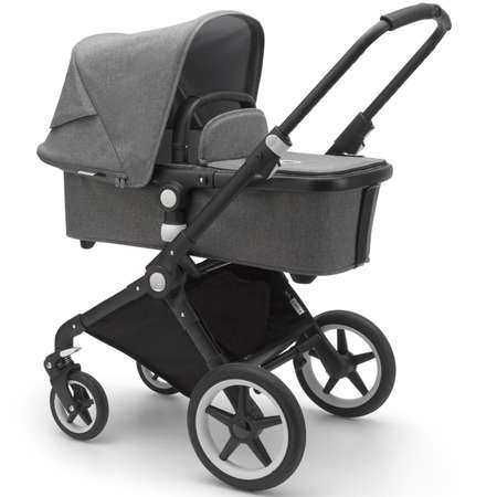 Коляска 2в1 Bugaboo Lynx Complete Black-Grey melange-Grey melange 230343GM01