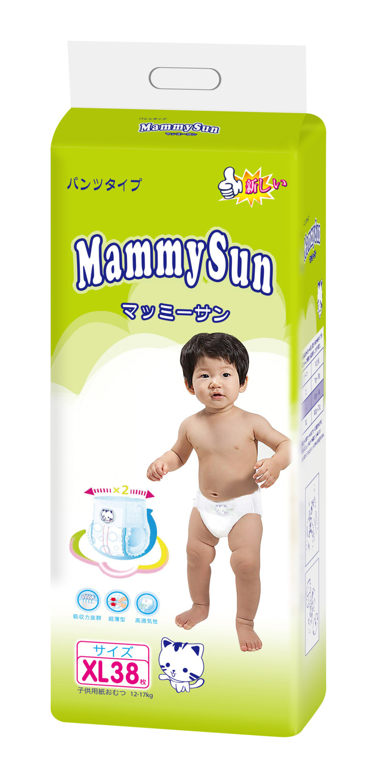 Подгузники трусики XL38 MammySun одноразовые 12 17 кг - фото 1