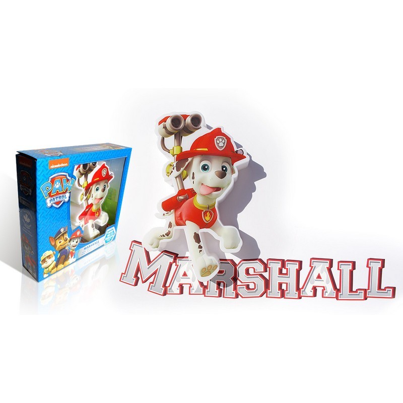 Светильник 3D 3DLightFx Paw Patrol Marshall Mini - фото 2