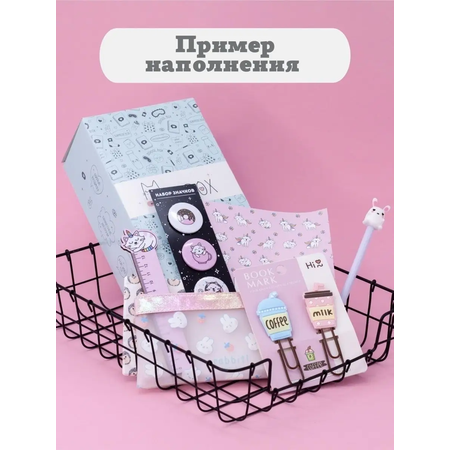 Подарочный бокс для девочки iLikeGift Milota Box mini школа