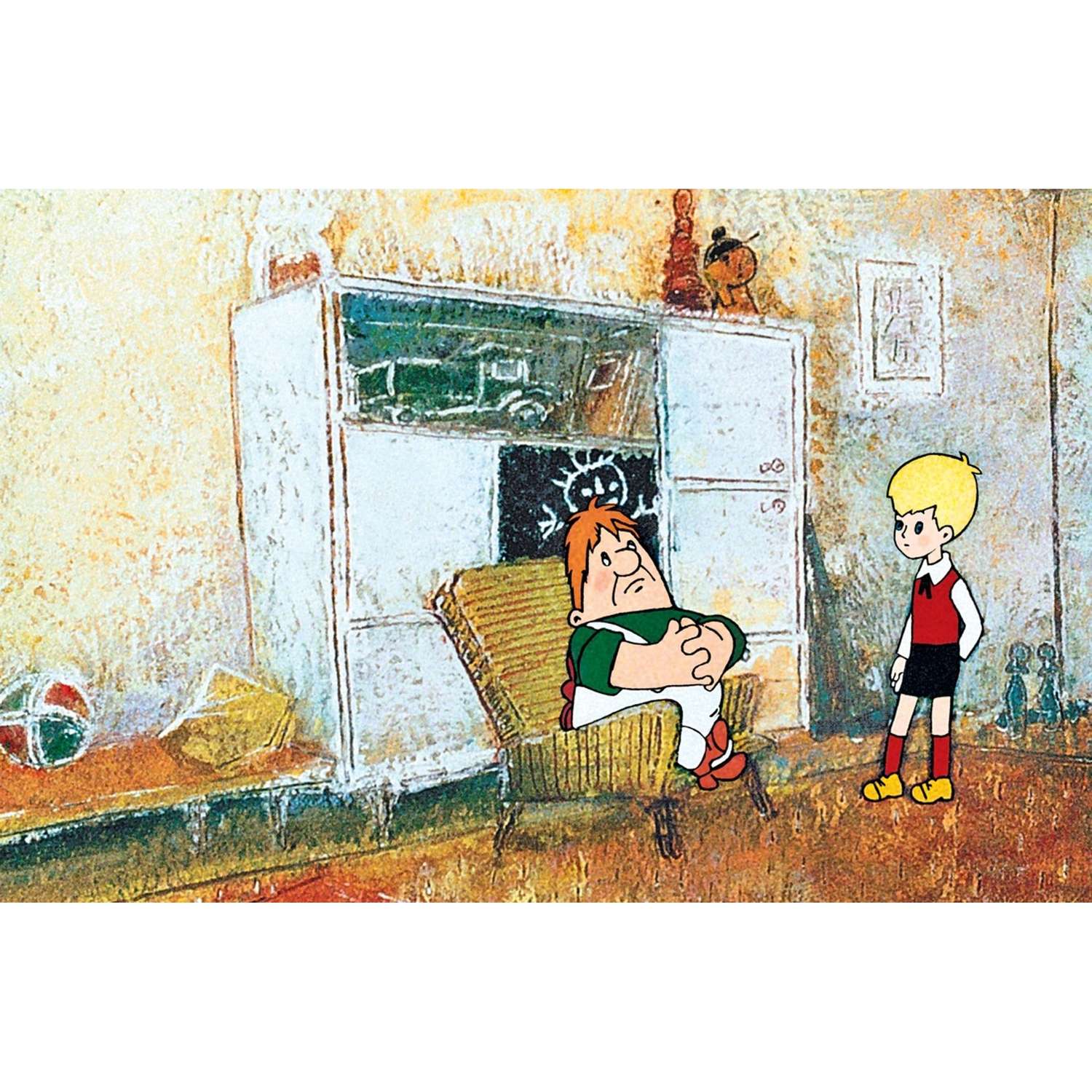 Книга Малыш и Карлсон который живёт на крыше Линдгрен иллюстрации Савченко - фото 10