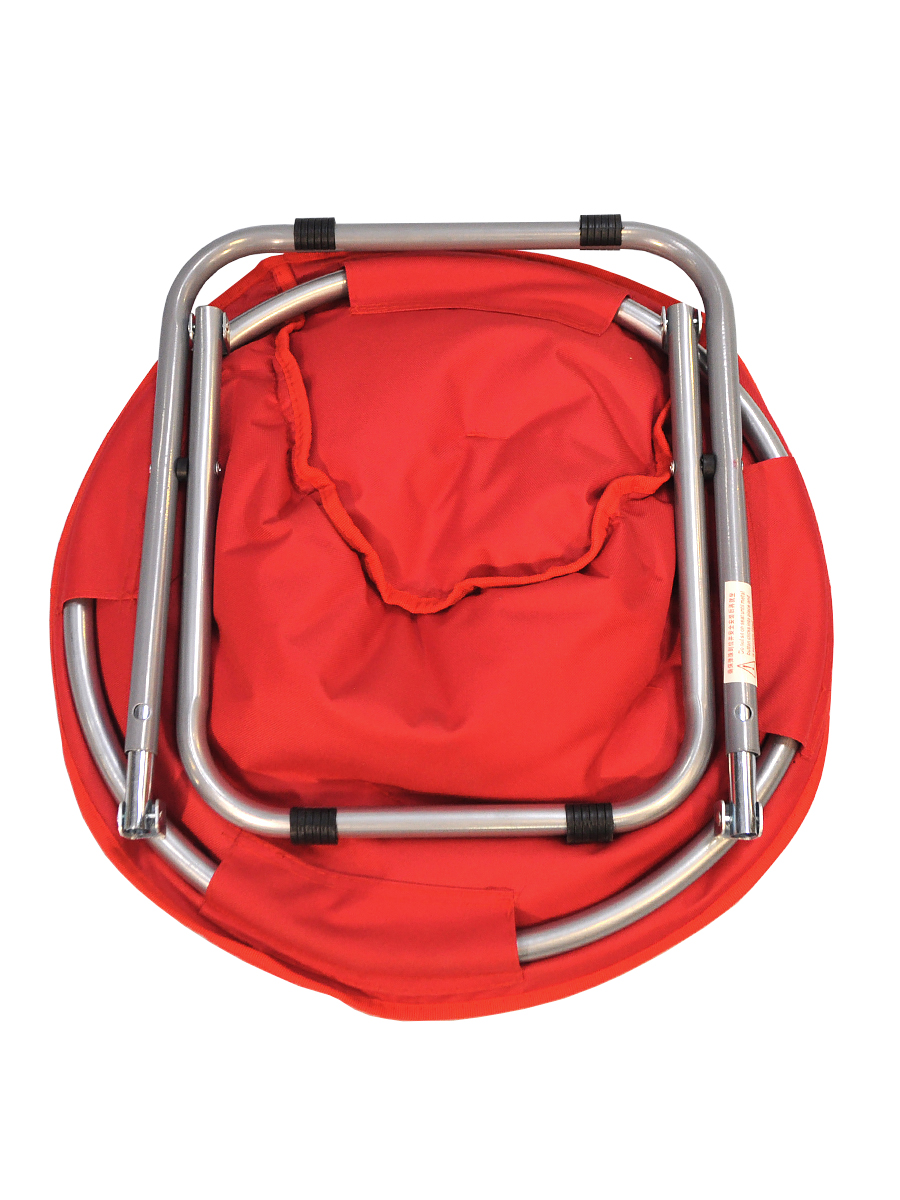 Кресло раскладное со спинкой TUTTO HOT красный - фото 4