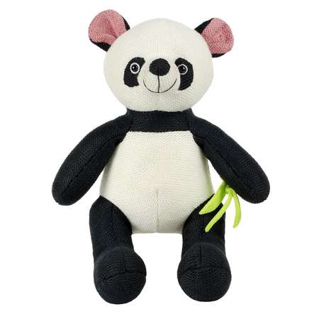 Игрушка ABTOYS Knitted Панда вязаная