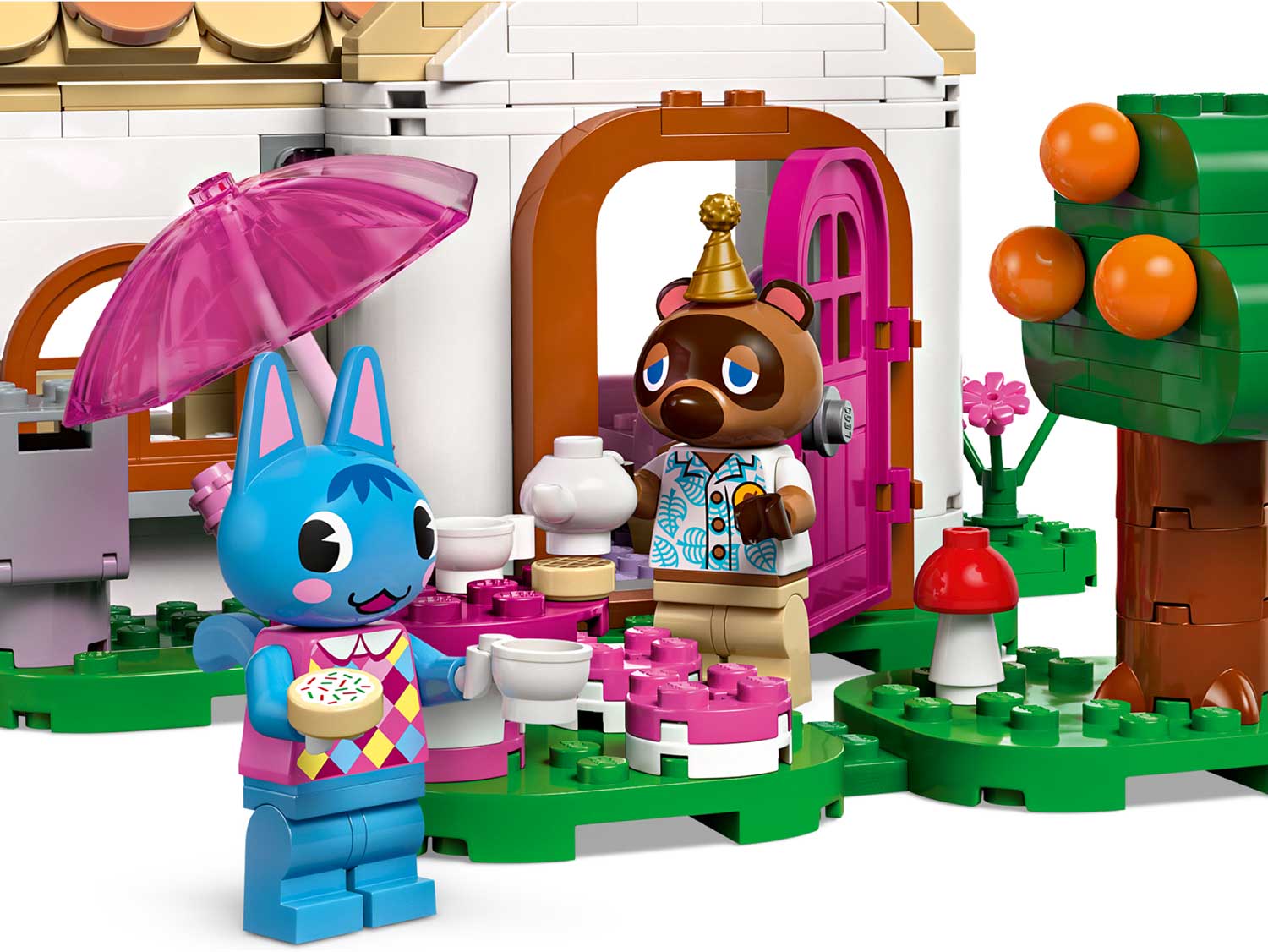 Конструктор LEGO Animal Crossing уголок Нука и дом Рози - фото 5