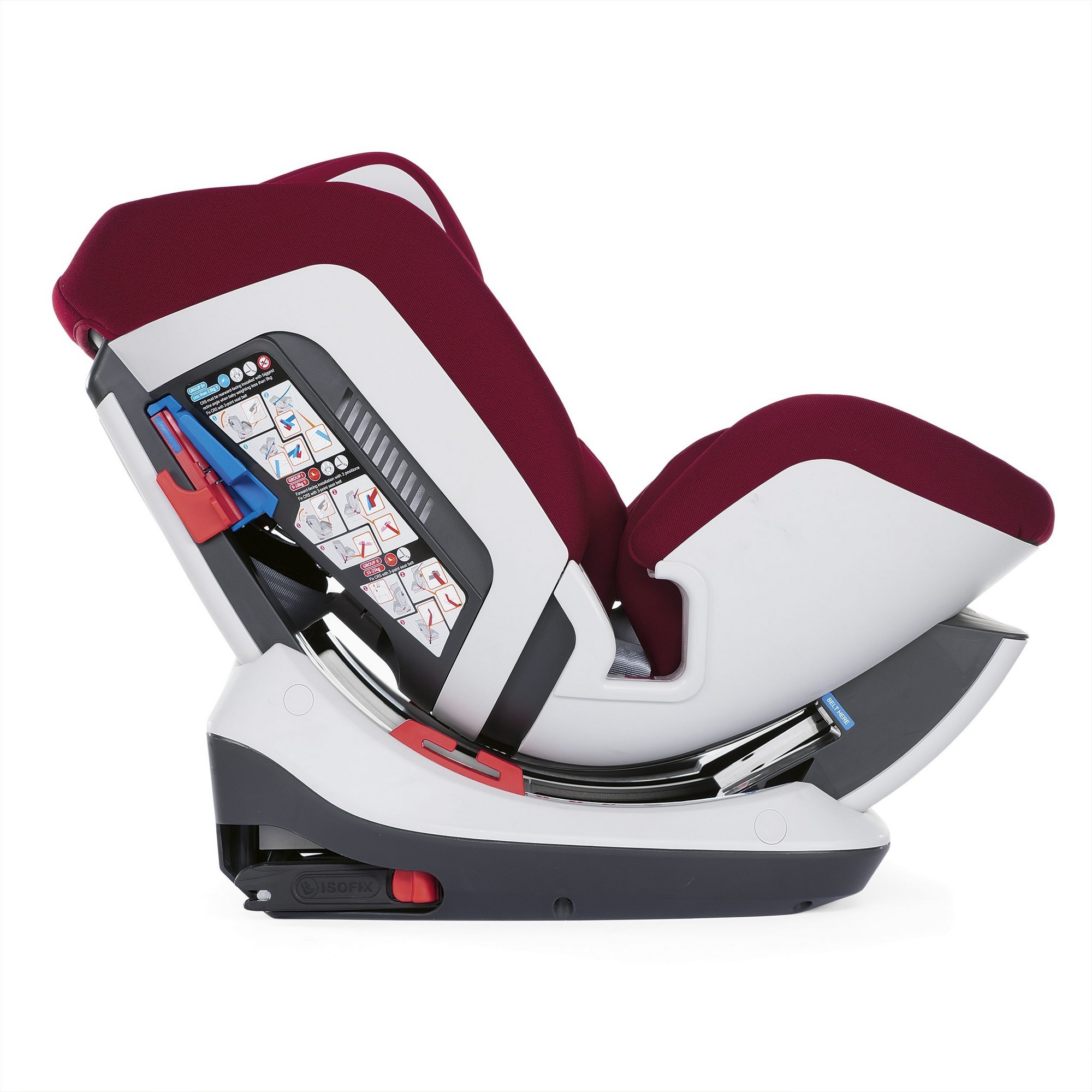 Автокресло Chicco Isofix 0+/1/2 (0-25 кг) - фото 6