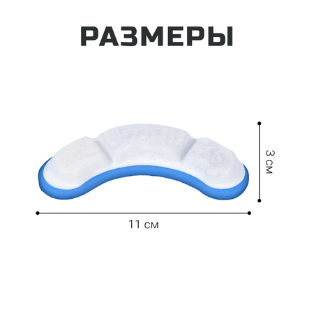 Фильтр расходный к поилке-фонтану ZooWell Smart (набор 4+4)