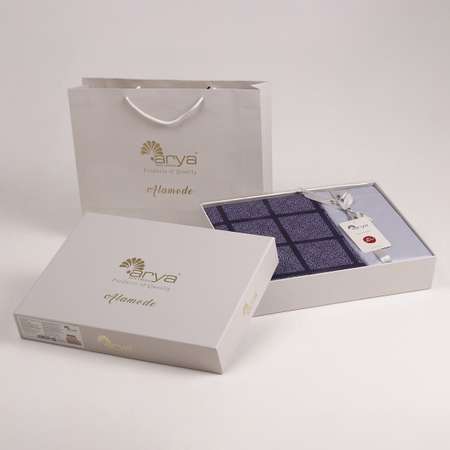 Постельное белье Arya Home Collection Евро 200x220 Alamode Fuga комплект сатин наволочки 4 шт. 50х70 70х70