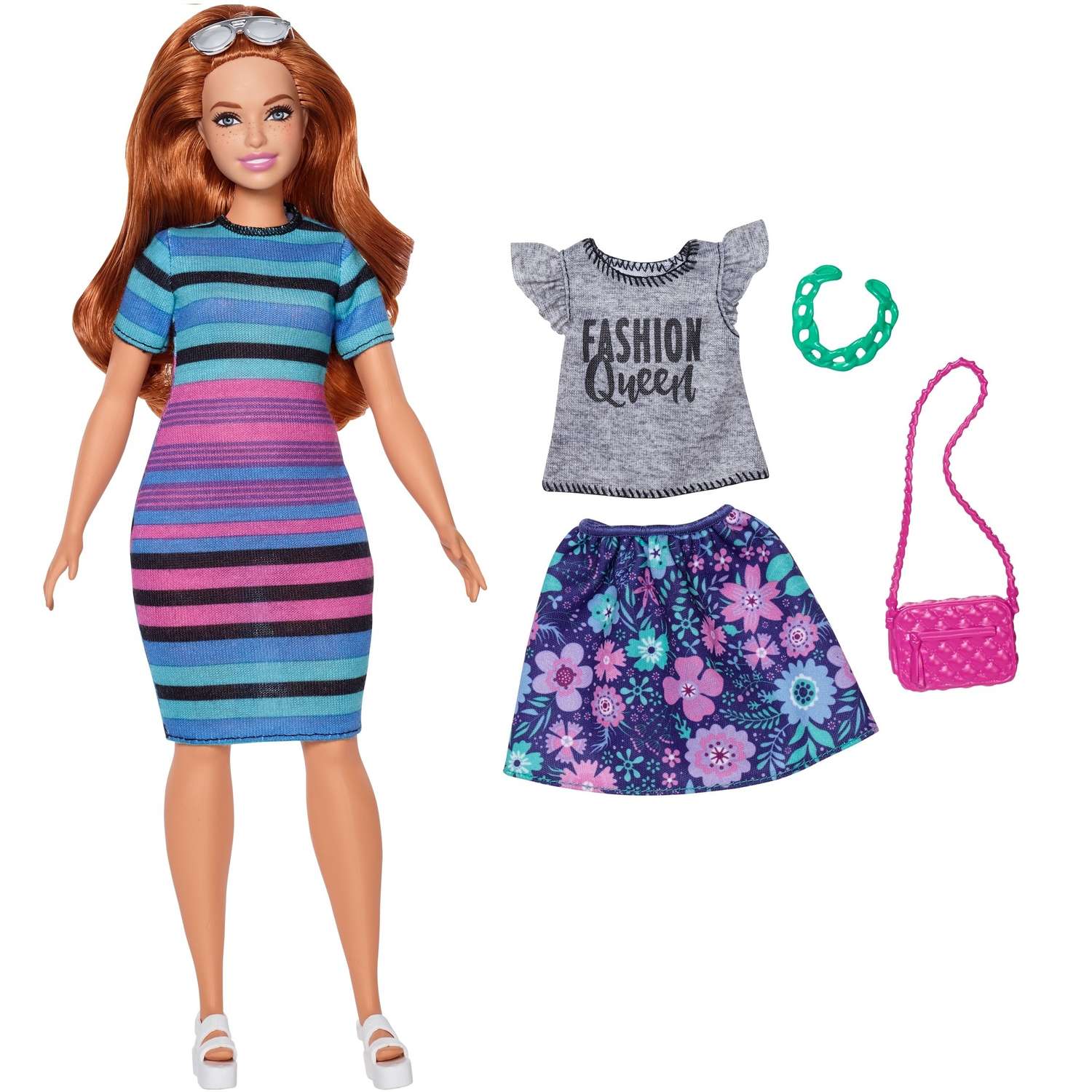 Набор Barbie Игра с модой Кукла и одежда FJF69 FJF67 - фото 2