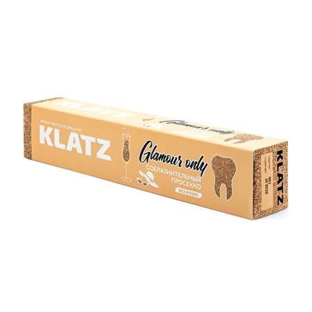 Зубная паста KLATZ GLAMOUR ONLY без фтора 75мл