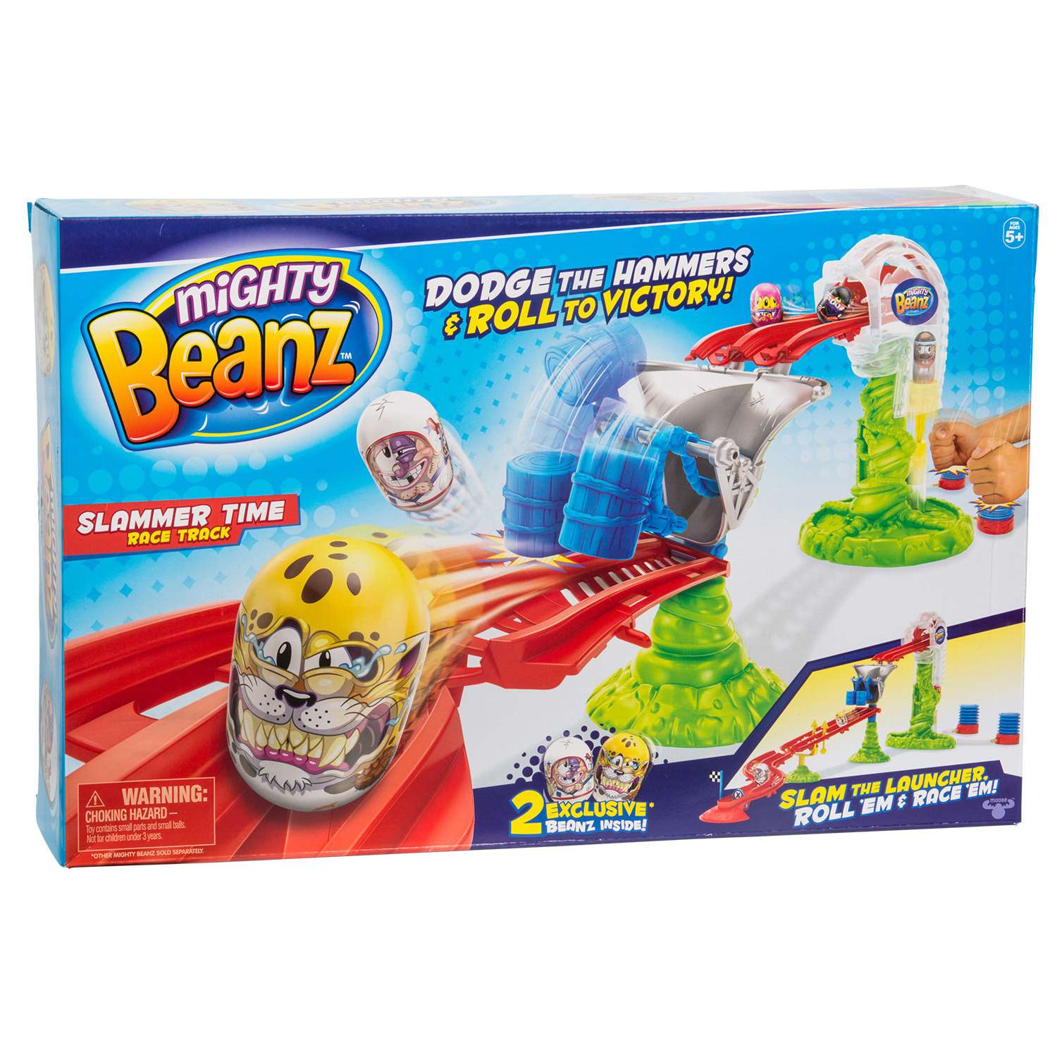 Трек Mighty Beanz Ударный заезд в непрозрачной упаковке (Сюрприз) 66504 66504 - фото 4