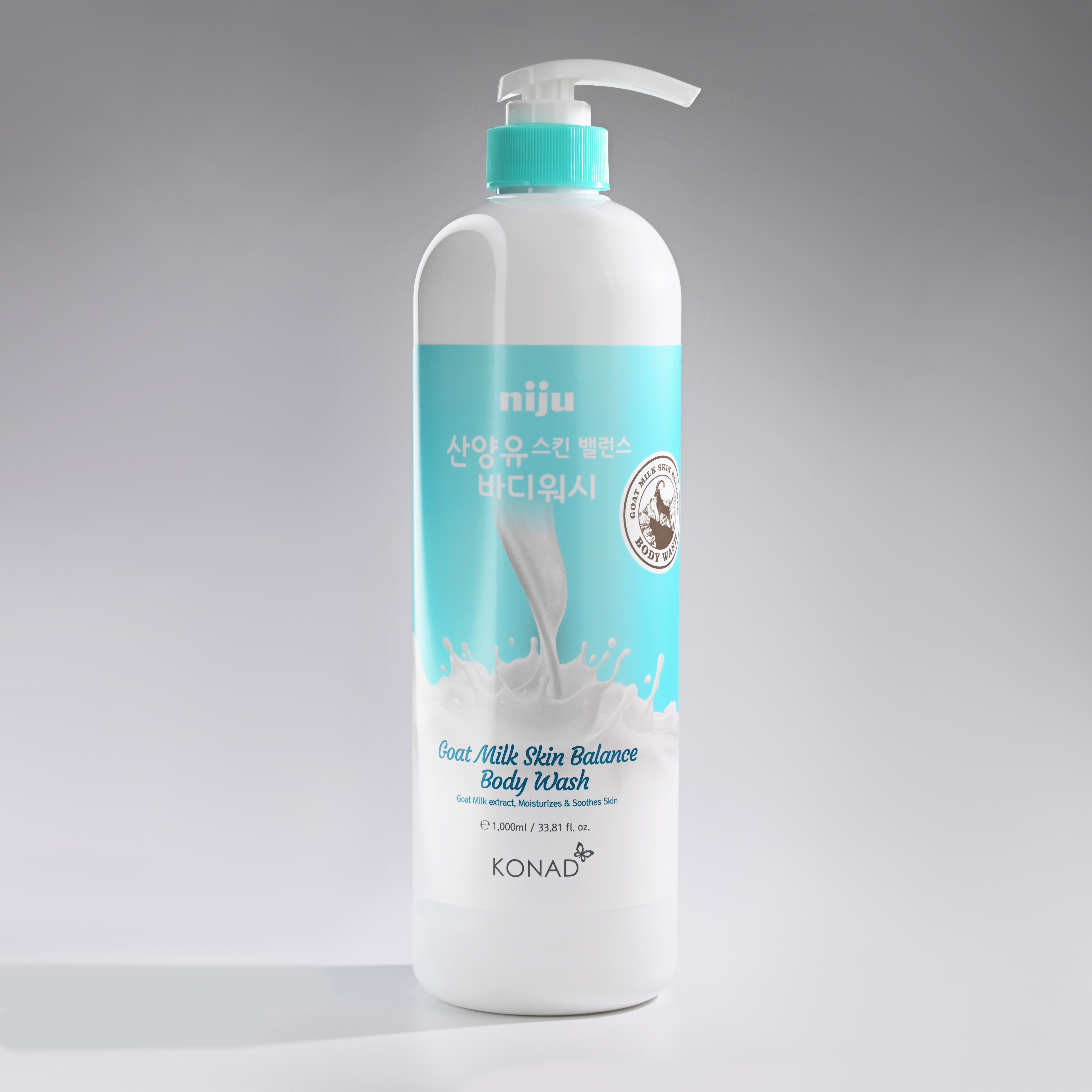 Гель для душа с козьим молоком Konad Niju Goat Milk Skin Balance Body Wash - фото 1