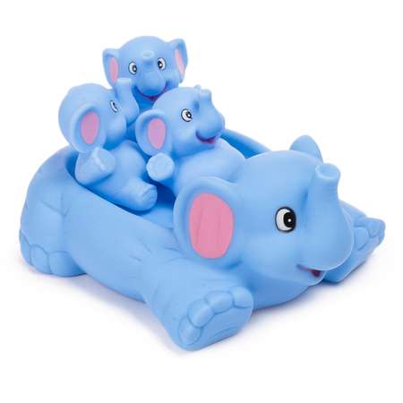 Набор для ванной BabyGo Семейка слонов