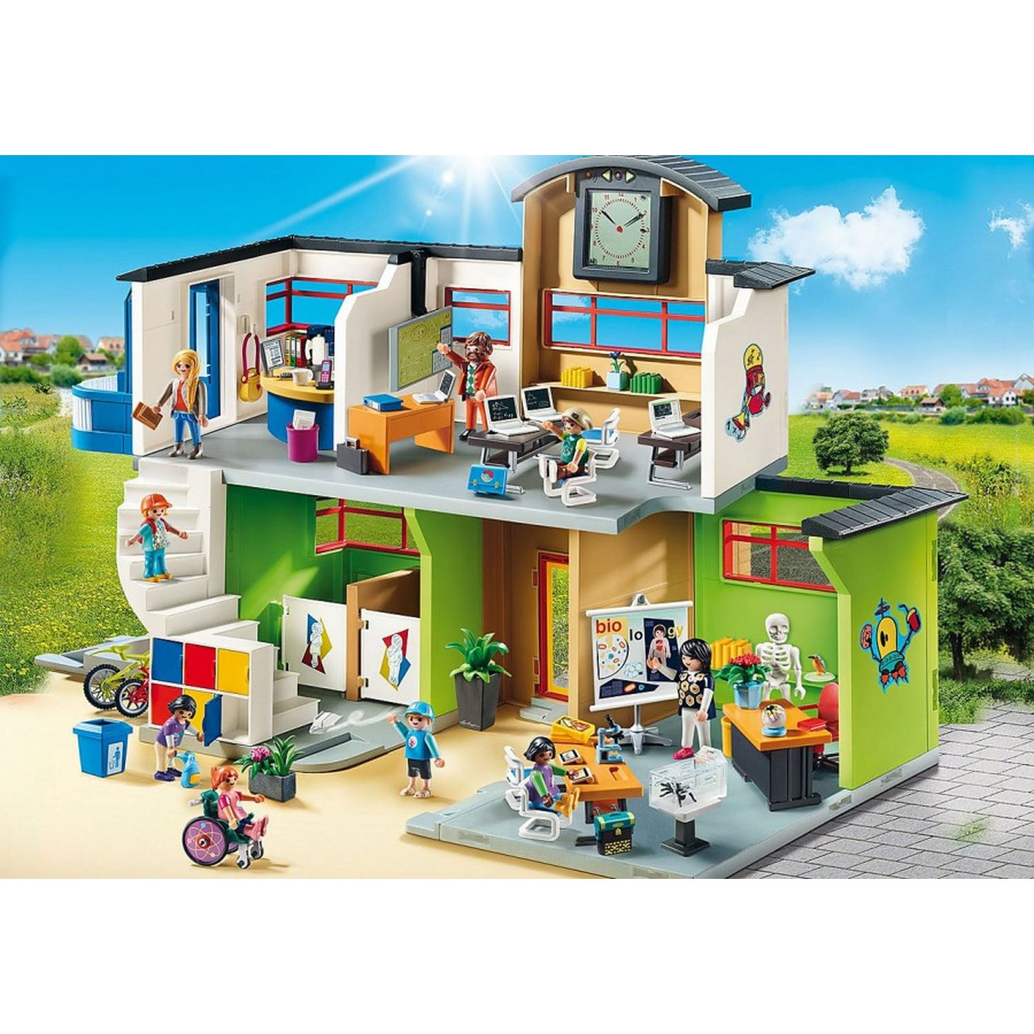 Конструктор Playmobil Меблированное здание школы - фото 3