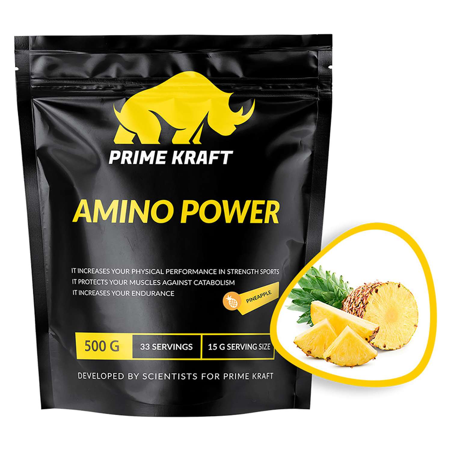 Комплекс Аминокислотный Prime Kraft Amino Power ананас 500г - фото 2