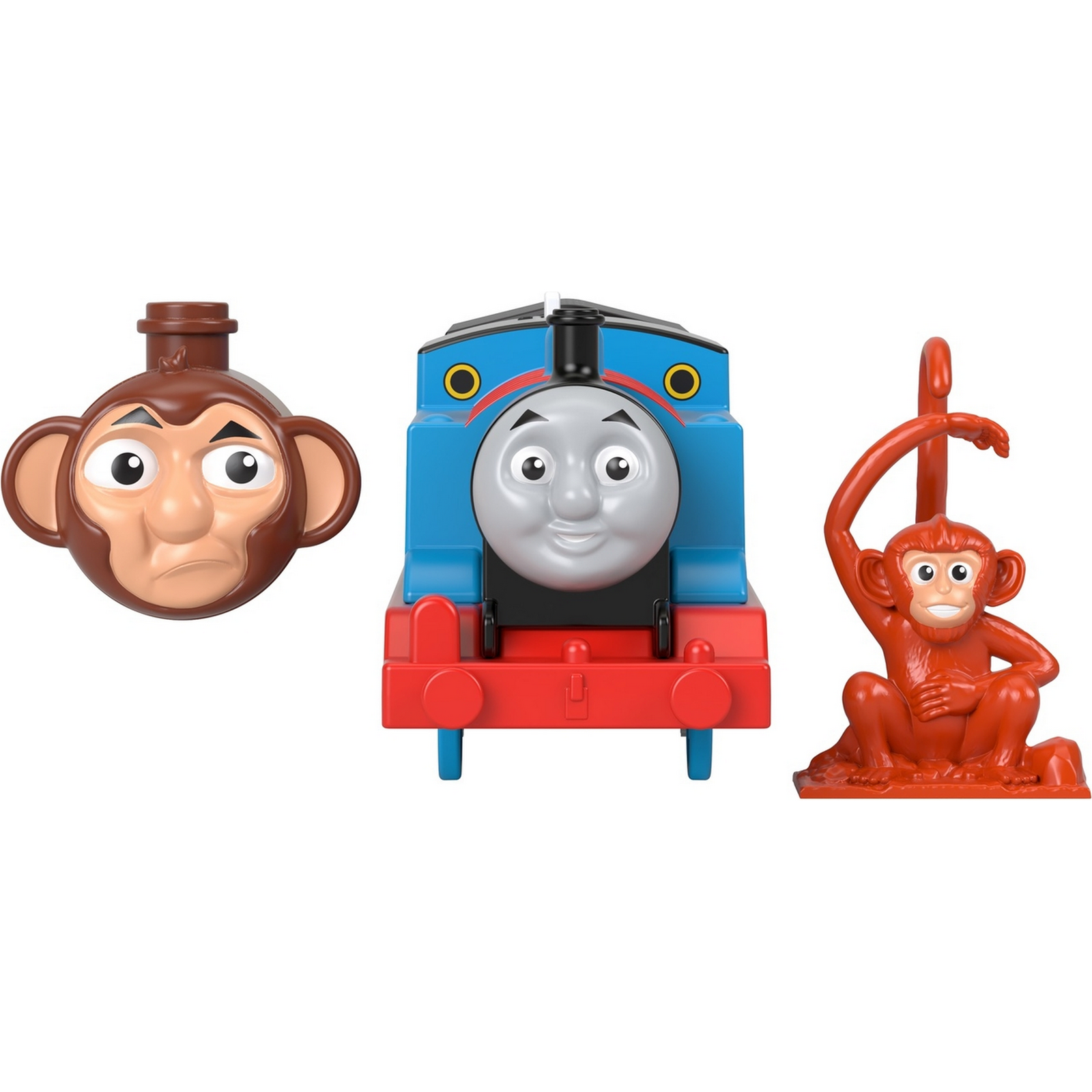 Паровозик Thomas & Friends Железная дорога Герои мультфильмов Томас-обезьянка GLK70 GLK69 - фото 13