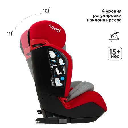 Автокресло Nado O10 Garnet red