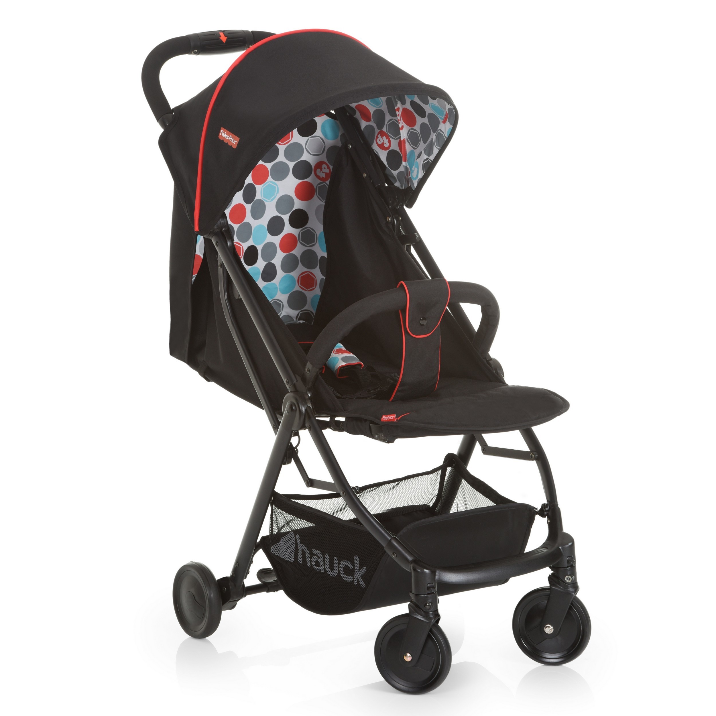 Коляска прогулочная Fisher Price Rio Plus Gumball Black - фото 3