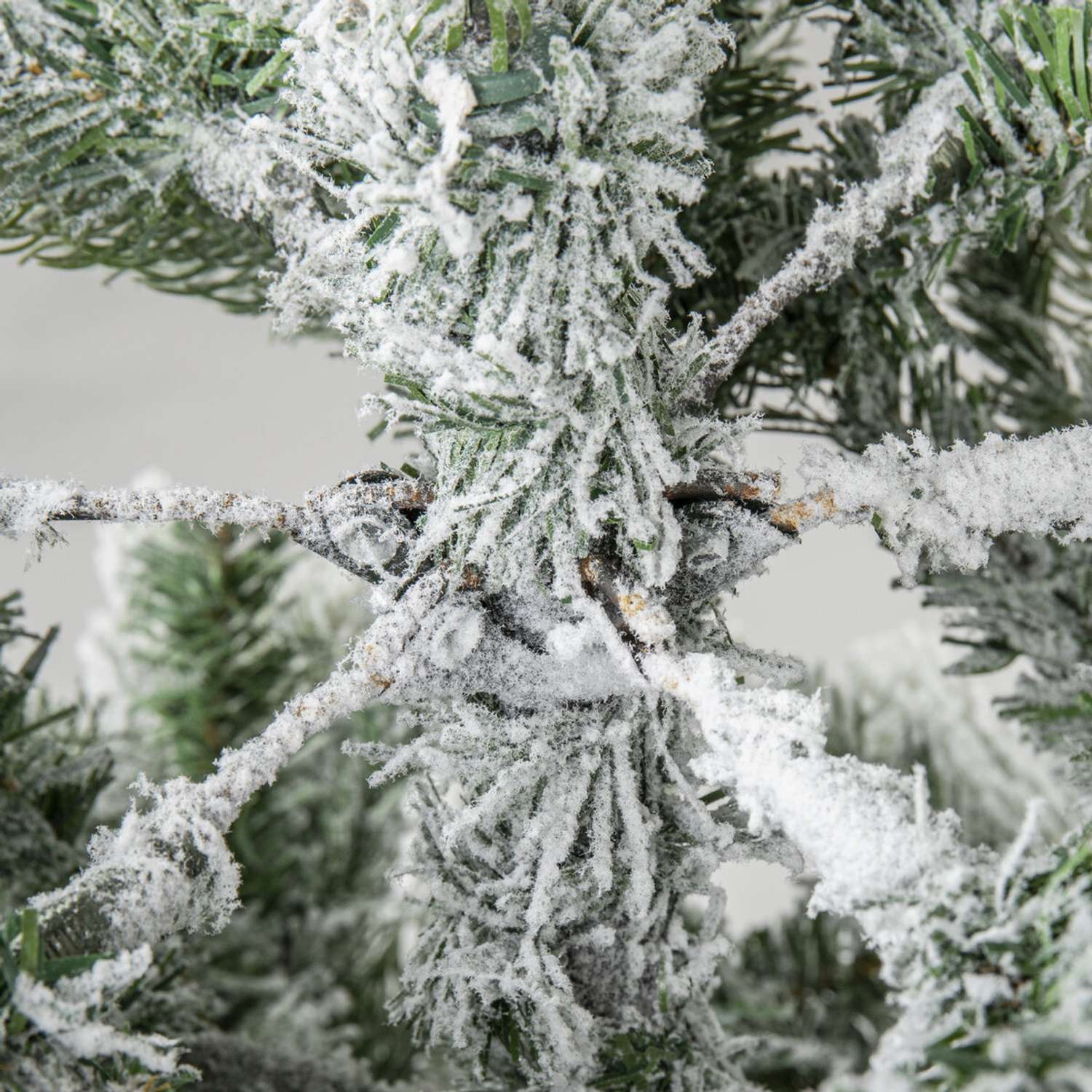 Новогодняя елка Золотая сказка новогодняя искусственная заснеженная Snow Queen 150 см - фото 2