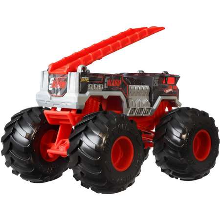 Машинка Hot Wheels Monster Trucks большой Пожарная тревога GWL03