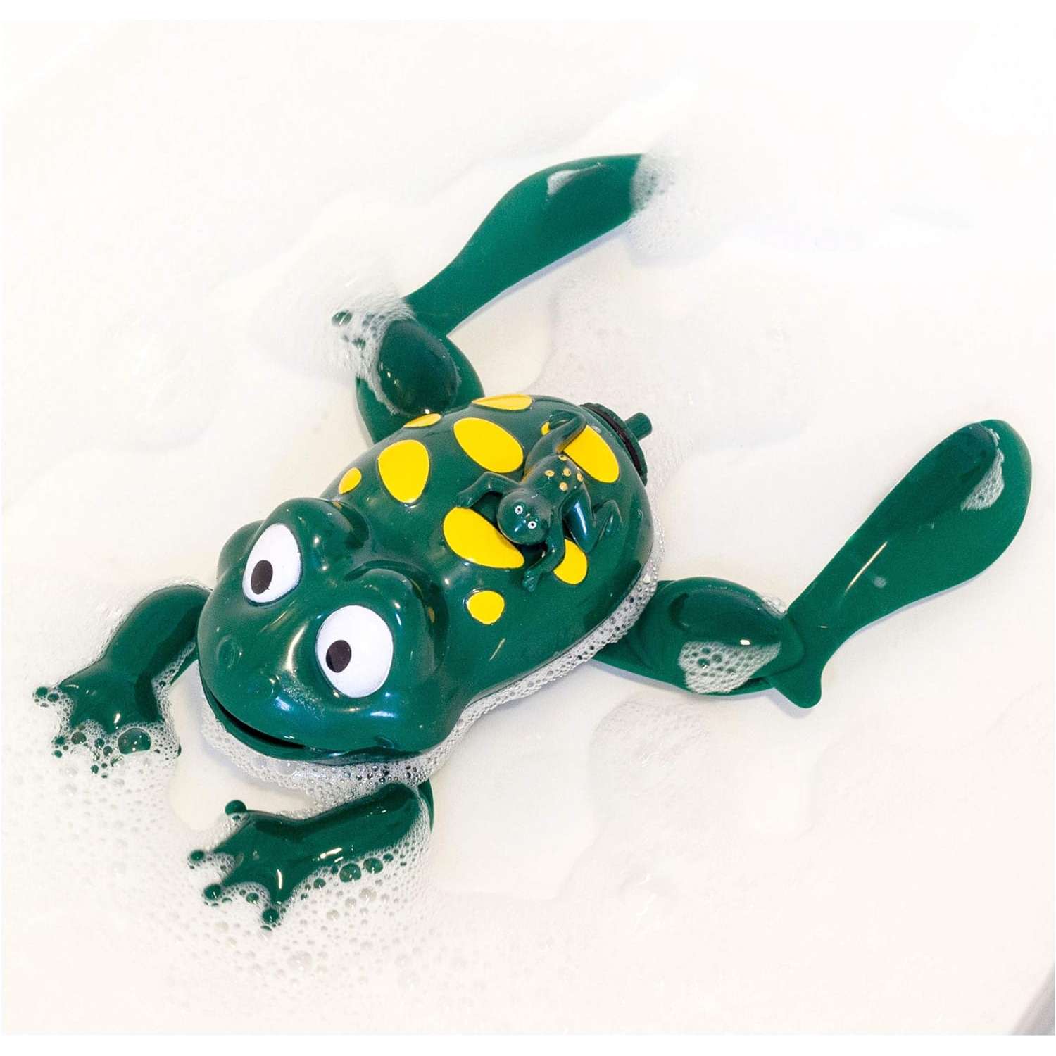 Лягушка ЦДМ Игрушки для ванной и купания для девочек заводная - фото 1