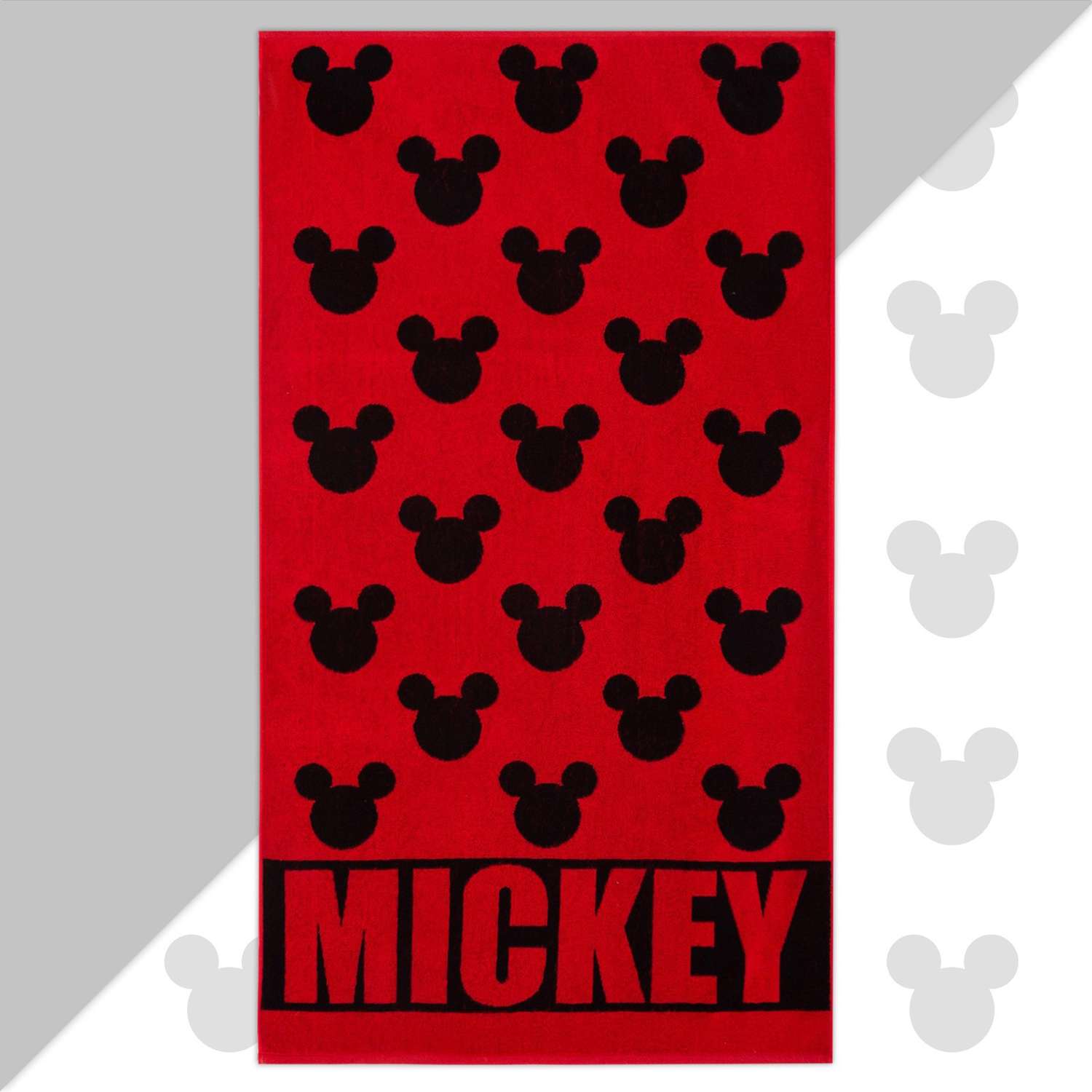 Полотенце Disney Микки Маус 70*130 красный - фото 2
