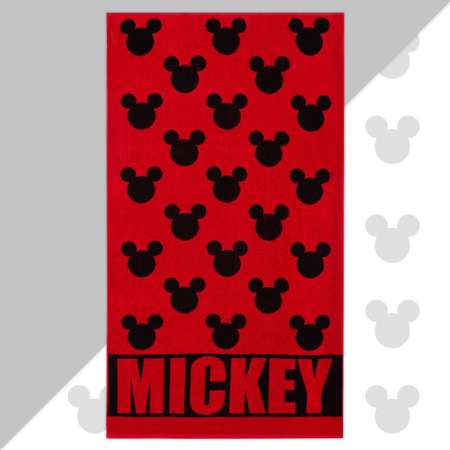 Полотенце Disney Микки Маус 70*130 красный