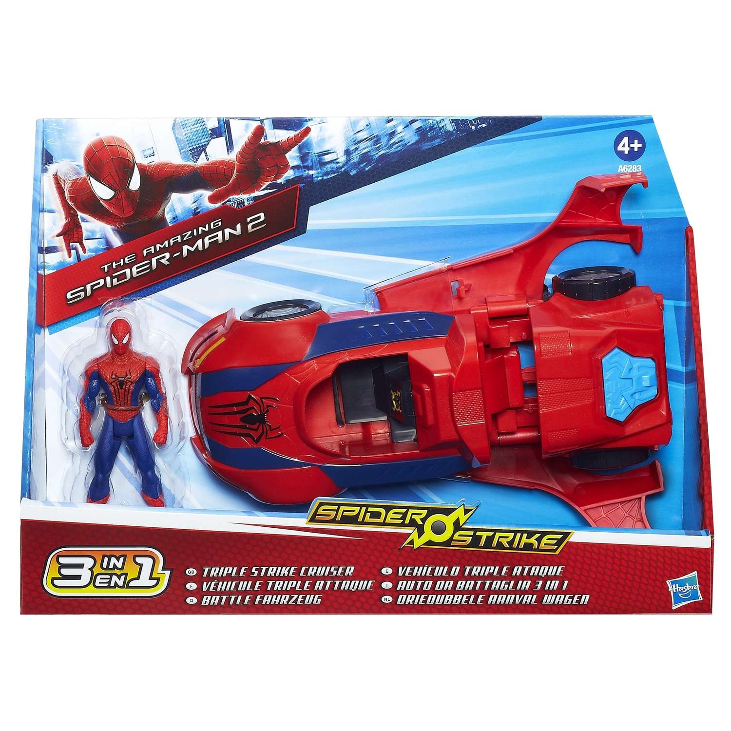 Автомобиль Человека-Паука Человек-Паук (Spider-man) 3 в 1 - фото 3