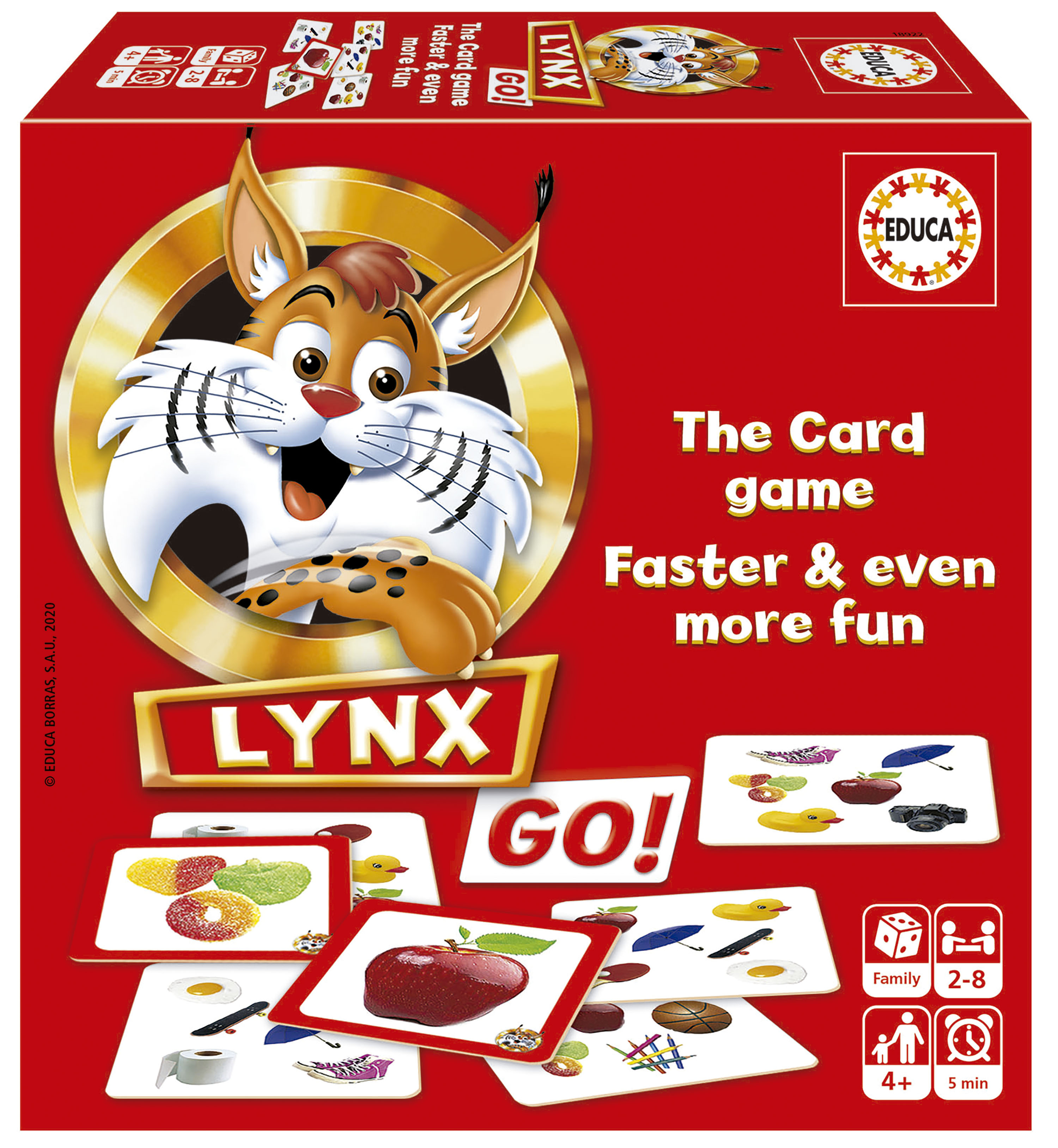 Настольная игра EDUCA Рысь Go Lynx Go