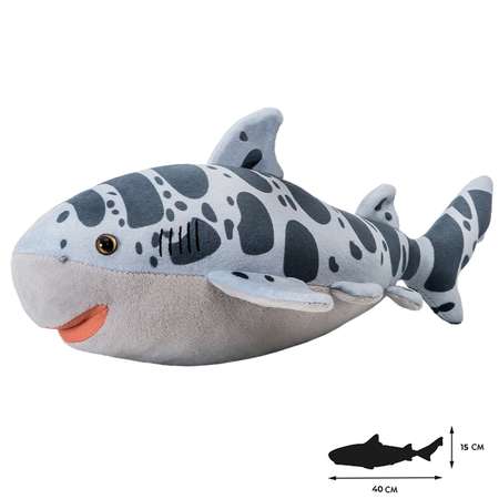 Игрушка мягкая All About Nature Леопардовая акула K7924-PT