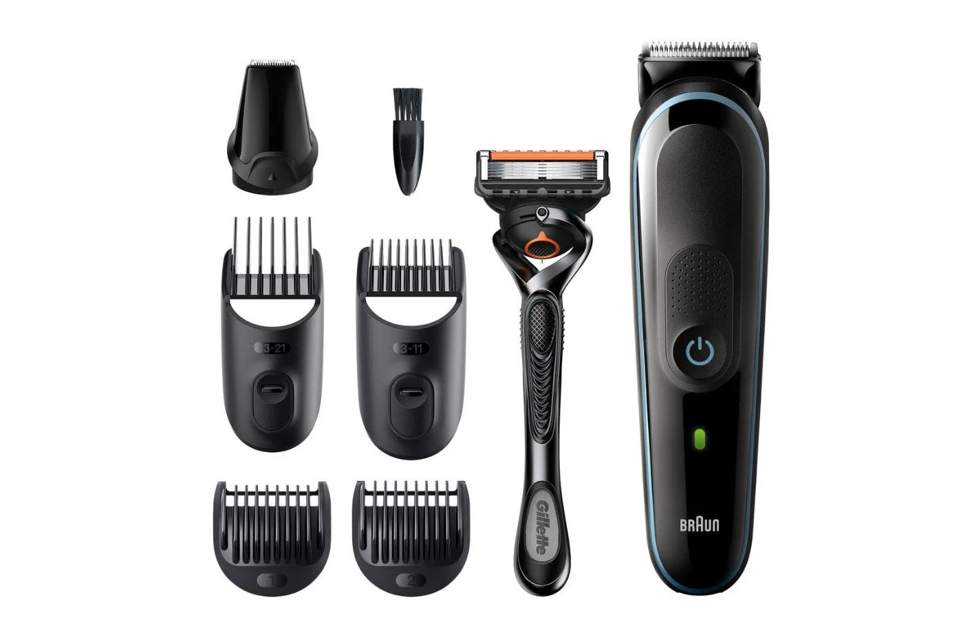 Триммер Braun MGK3345 + Бритва Gillette - фото 1