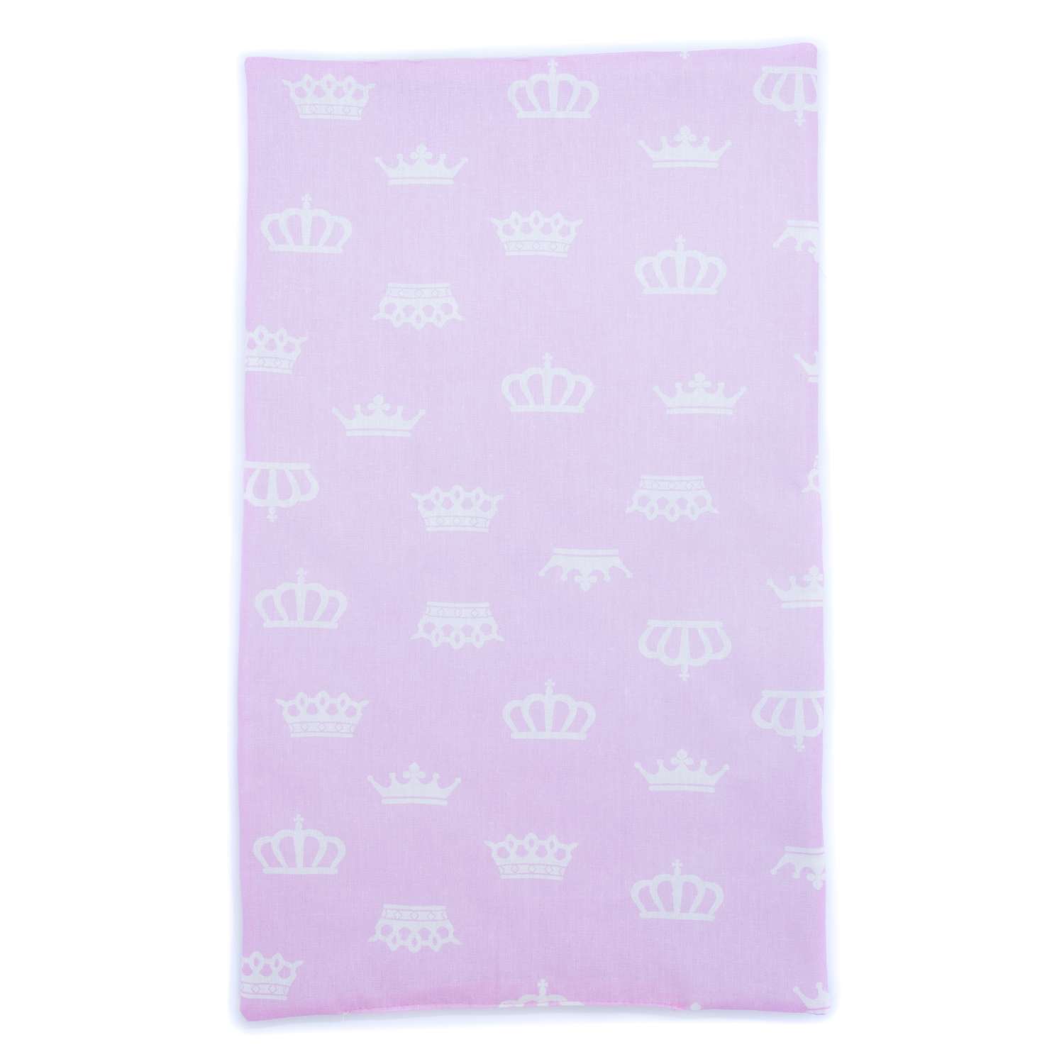 Комплект для пупса Модница 43-48 см: одеяло в пододеяльнике подушка и матрасик пастельно-розовый 6109пастельно-розовый - фото 4
