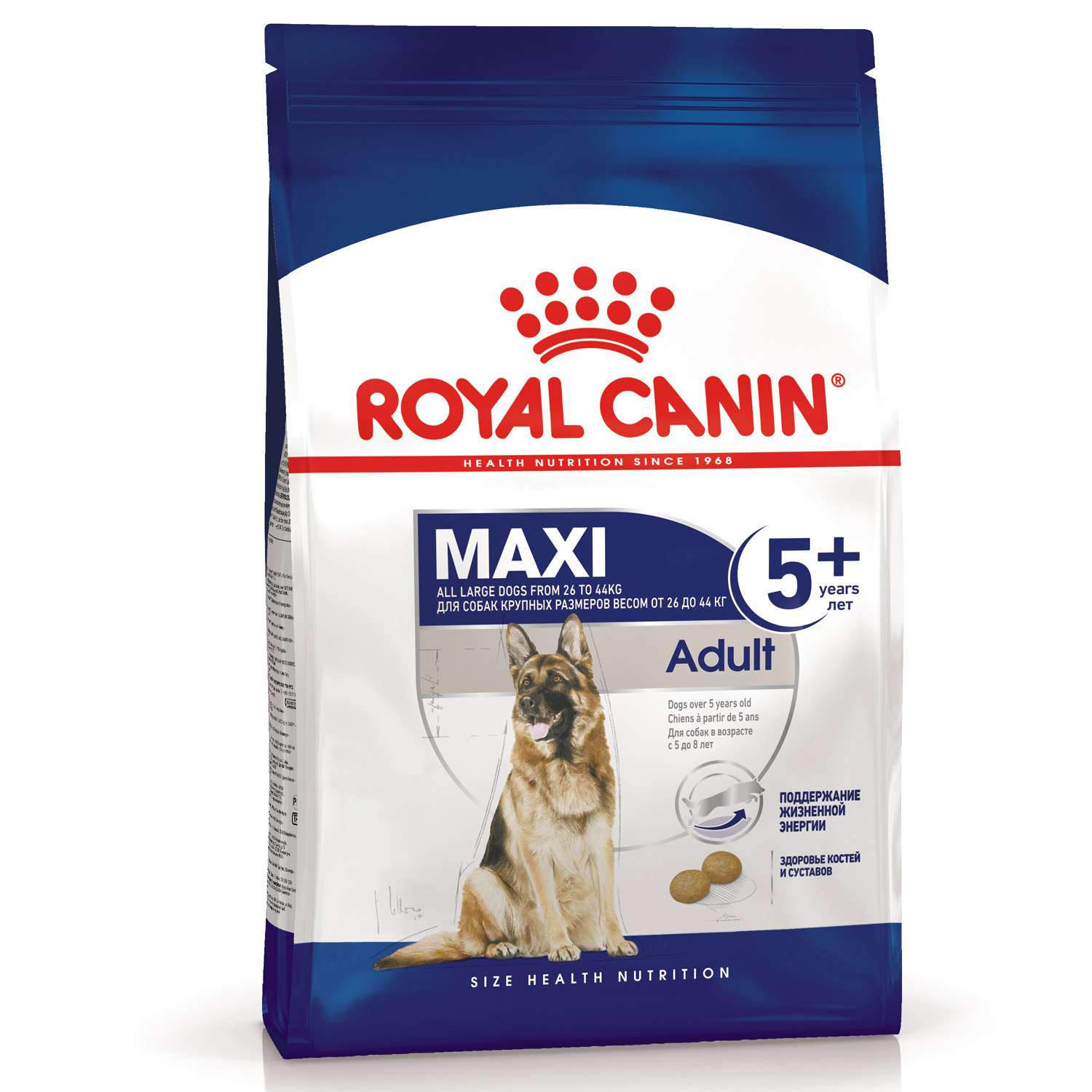 Корм для собак ROYAL CANIN Maxi Adult 5+ крупных пород 4кг - фото 2