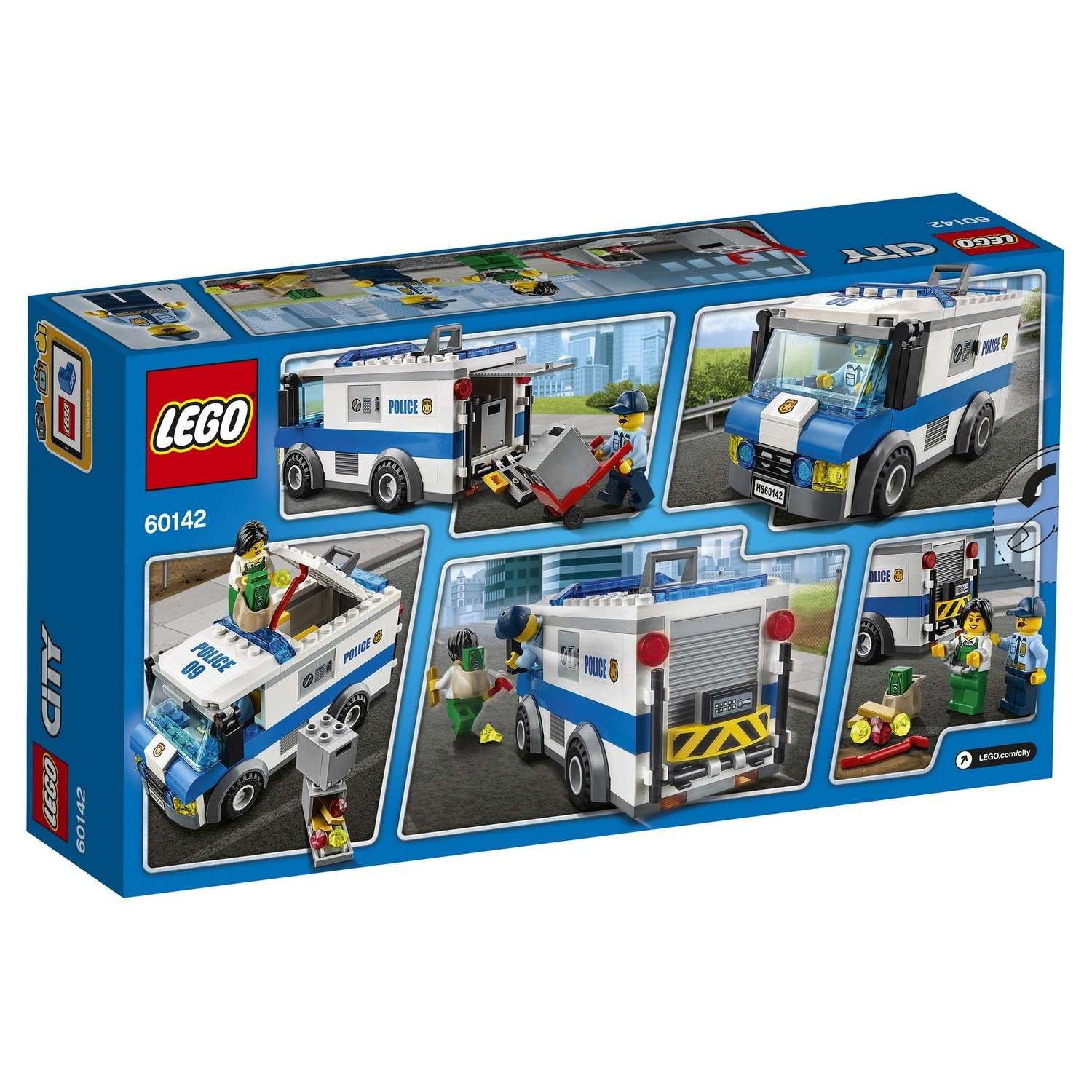 Конструктор LEGO City Police Инкассаторская машина (60142) - фото 3