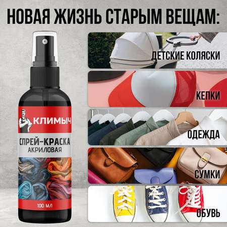 Краски текстильные КЛИМЫЧ 1 цв.