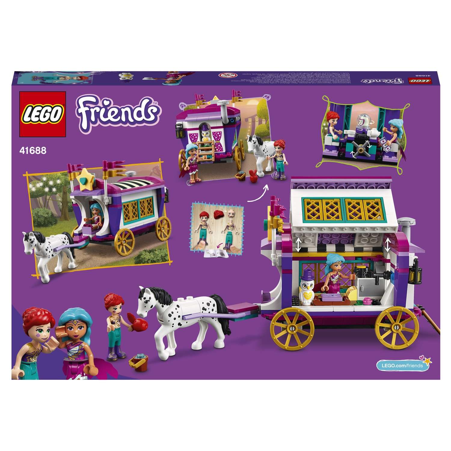 Конструктор LEGO Friends Волшебный фургон 41688 - фото 3