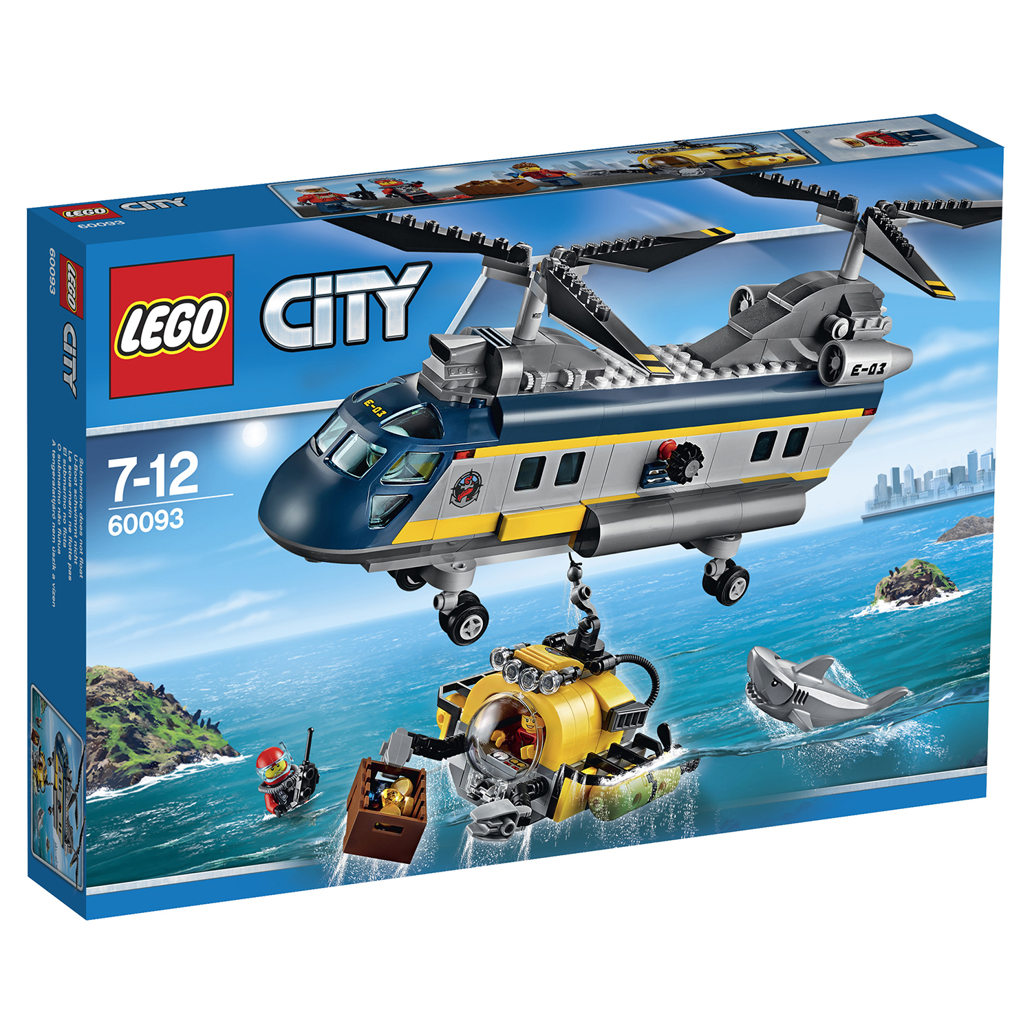 Lego city chinook sale